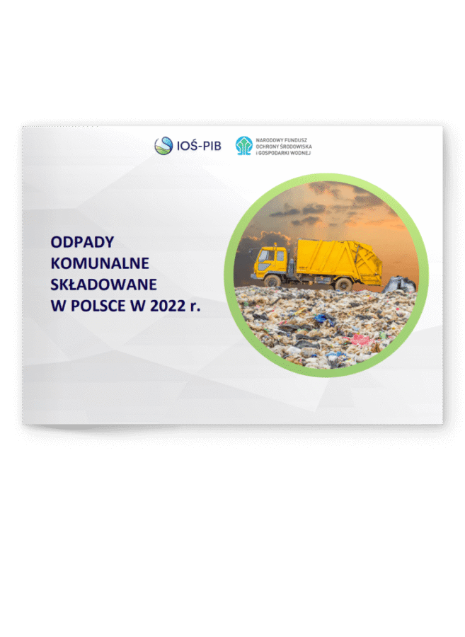 Odpady komunalne składowane W POLSCE W 2022